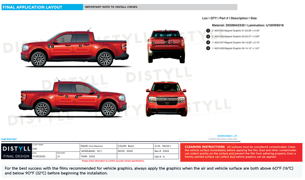 Hilti, Ford, Maverick, Magnet Kit